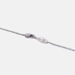 Pre Owned Harry Winston Winston Cluster Small Platinum and Diamond Pendant Necklace