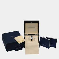 Pre Owned Harry Winston Avenue 310LQW Quartz Diamond 18K White Gold Women's Wristwatch 21 mm