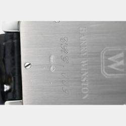 Pre Owned Harry Winston Avenue 310LQW Quartz Diamond 18K White Gold Women's Wristwatch 21 mm