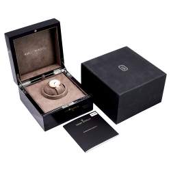 Pre Owned Harry Winston Mother of Pearl 18k Rose Gold Diamond Satin Premier PRNQHM36RR001 Women's Wristwatch 36 mm