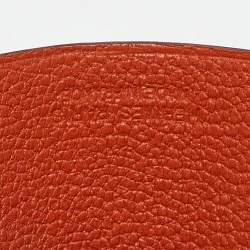 Pre Owned Hermes Terre Battue Swift Leather The Spirit of Faubourg Clochette Cles