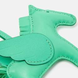 Hermès Vert Comics Milo Leather GriGri Rodeo Pegase Bag Charm PM