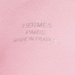 Hermes Mauve Sylvestre Chevre Mysore Leather In-the-Loop Phone To Go GM Case