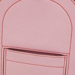 Hermes Mauve Sylvestre Chevre Mysore Leather In-the-Loop Phone To Go GM Case