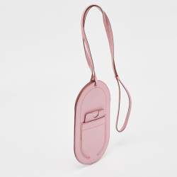 Hermes Mauve Sylvestre Chevre Mysore Leather In-the-Loop Phone To Go GM Case