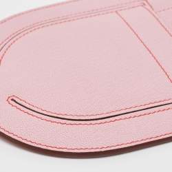 Hermes Mauve Sylvestre Chevre Mysore Leather In-the-Loop Phone To Go GM Case