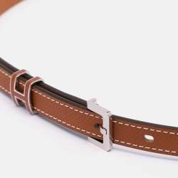 Hermes Gold Epsom Leather Pop H 15 Belt 75CM