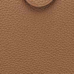 Hermes Etoupe Togo Leather Ulysse PM Notebook Cover