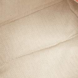 Hermes Rouge/Bleu H Natte Merino Wool Small Bride-a-Brac Pouch