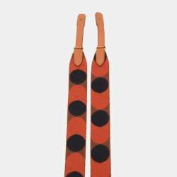 Hermès Noisette/Cuivre/Gold Flipperball Canvas Sangle To Go Bag Strap