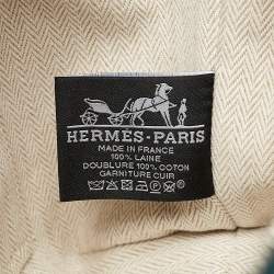 Hermes Vert Foret Wool Small Bride-a-Brac Natte Pouch