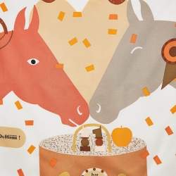 مملوكة مسبقًا Hermès Multicolor Print Silk Just Married Scarf