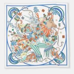 Hermès Multicolor Silk La Danse Du Printemps Scarf
