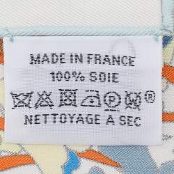 Hermès Multicolor Silk La Danse Du Printemps Scarf