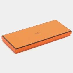 Pre Owned Hermès Noir Leather Rodeo Pegase PM Charm