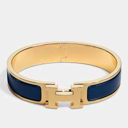 Hermes Ultramarine Clic H Bracelet 