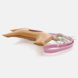 Hermes Rodeo MM Sesame/Mauve Sylvestre/Craie Swift