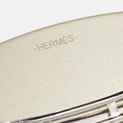 Pre Owned Hermès Chaine d'Ancre Two Tone Metal Hair Clip