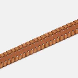 Pre Owned Hermès Gold/Sésame Epsome Leather Tressage Bag Strap