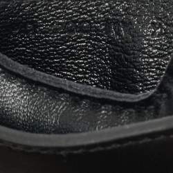 Pre Owned Hermes Noir Milo Leather Rodeo Robeo Rock Bag Charm PM