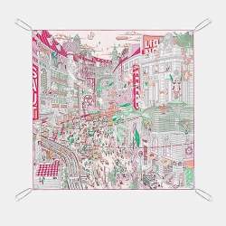 Pre Owned Hermès Scarf Display System