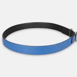 Pre Owned Hermes Black Bleu Zellige Epsom 38mm Constance H Belt 110