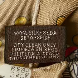 Pre Owned Hermès Multicolor Silk Selle De Dignitaire Scarf