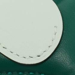 Pre Owned Hermès Rodeo Pegase PM Bag Charm Vert Moyen/Ardoise/Vert Peppermint Milo Leather 