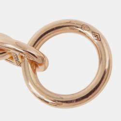 مملوكة مسبقًا Hermes Chaine D'Ancre Bracelet 24 Frames Size Tpm 18K Pink Gold