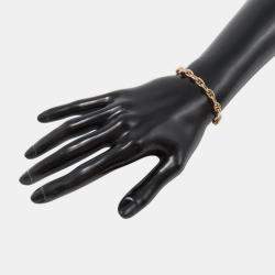 مملوكة مسبقًا Hermes Chaine D'Ancre Bracelet 24 Frames Size Tpm 18K Pink Gold