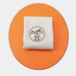 Pre Owned قبعة هيرميس بلانك لوتس قطن سيرينا إتش كهربائي مقاس 57