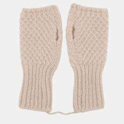 Pre Owned  هيرمس لو جروف كشمير 85% موهير 15% لوز/ذهبي بحجم صغير