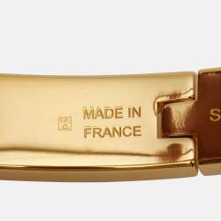 Pre Owned سوار هيرمس كيلي كليك ميني إيناميل مطلي بالذهب