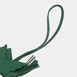 Pre Owned روديو بيجاسوس فيرت ناعم جلد خروف مقاس صغير هيرميس