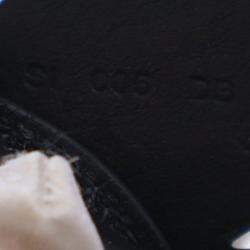 Pre Owned Hermes Birdy Black Alligator Lizard Charm