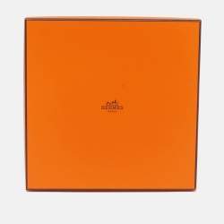 Pre Owned Hermès Black/Purple La Promenade du Matin Silk Scarf