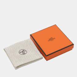 Pre Owned Hermes Pop Ash Necklace Size Mini Rose Dragee Lacquer Metal