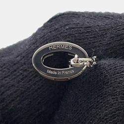 Pre Owned Hermes Pop Ash Necklace Size Mini Rose Dragee Lacquer Metal