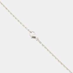 Pre Owned Hermes Pop Ash Necklace Size Mini Rose Dragee Lacquer Metal