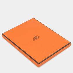 Pre Owned Hermes Petit H Hermie Cacao/Cuivre Taurillon Clemence Chevre Myzore Goatskin