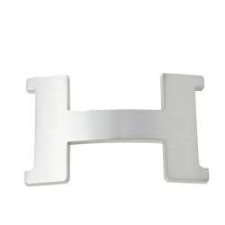 Pre Owned Hermès Palladium Plated Constance Belt Buckle