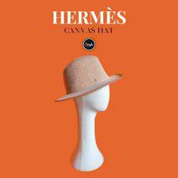 Hermes Brown Cappello Hat Size 56 cm