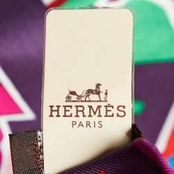Pre Owned Hermès Multicolor Original Trocadero Jazz Band Silk Scarf