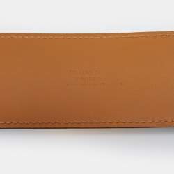 Hermes Bleu Saphir Epsom Leather Collier De Chien Belt 90CM
