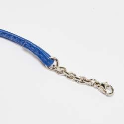 Hermes Bleu Electrique Leather Carmencita Page Marker