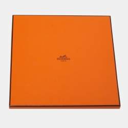 Hermès Story Light Pink Printed Silk Square Scarf
