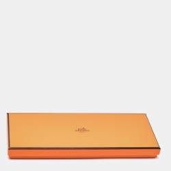 Hermès Red Harnais En Rosace Silk Twilly 