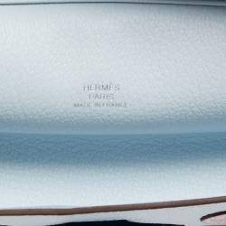 Hermes Bleu Brume/Bleu Hydra /Quebracho /Nauve Sylvestre Mysore In The Loop Wink Sunglasses Case