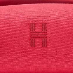 Hermes Hibiscus Canvas Small Bride-a-Brac Pouch
