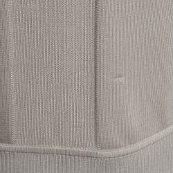 Pre Owned Hermes Beige 'BRIDES de GALA' print Silk and Knit Short Dress S